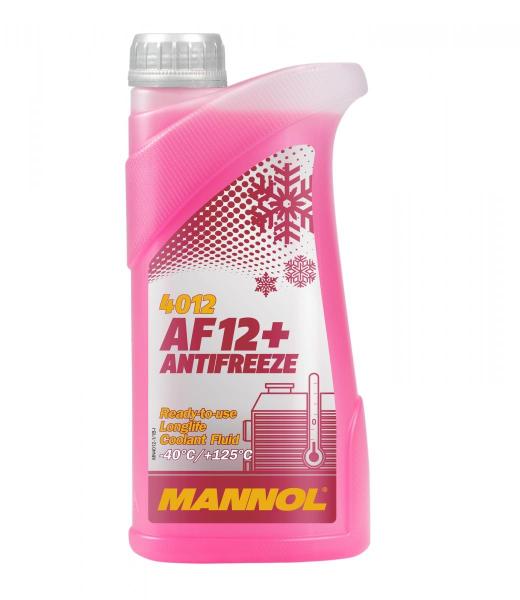 Antifreeze AF12+ (-40) Longlife, red (4012); 1 liter bottle